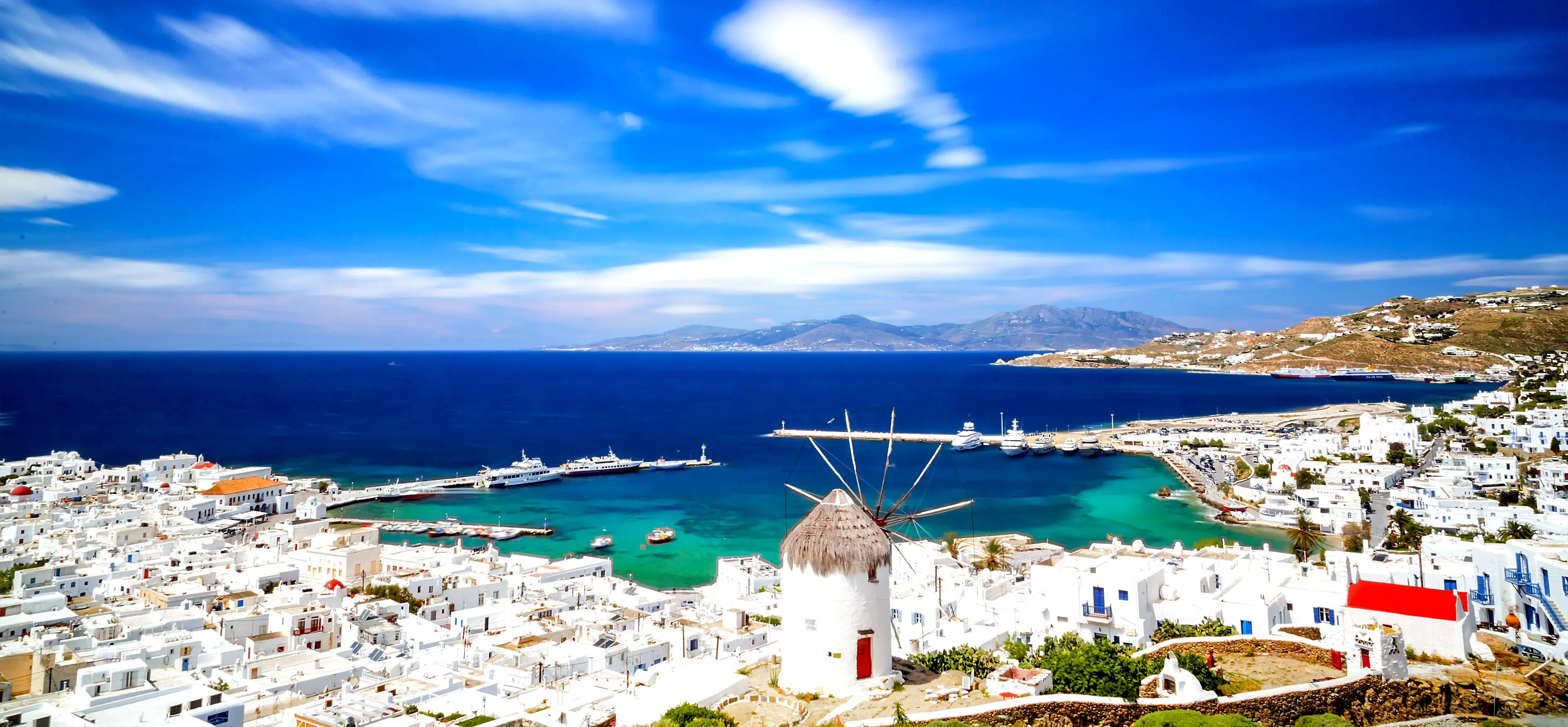 Athens – Mykonos - Santorini  package